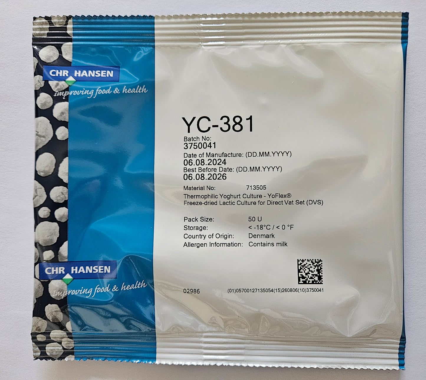 Yogurt Culture YC-381 - Strong Flavour & Thick