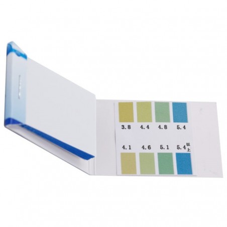 pH test strips 3.8-5.4