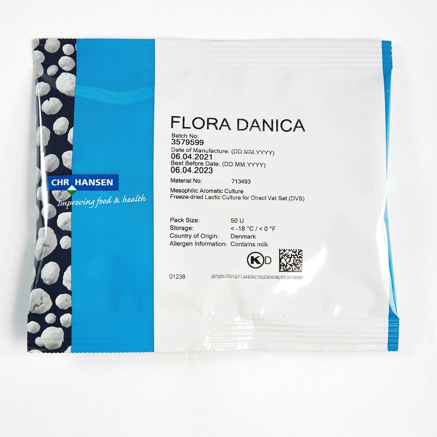 Mesophilic Starter Culture - Flora Danica