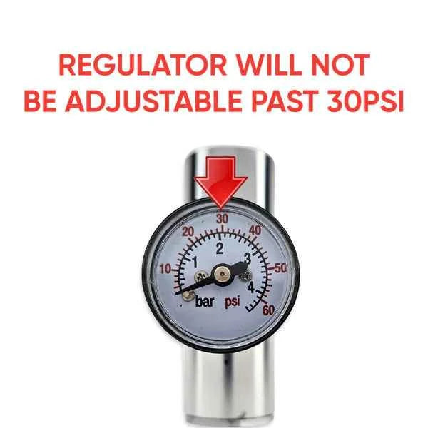 Mini Regulator - Suits 16/25g CO2 Cartridge