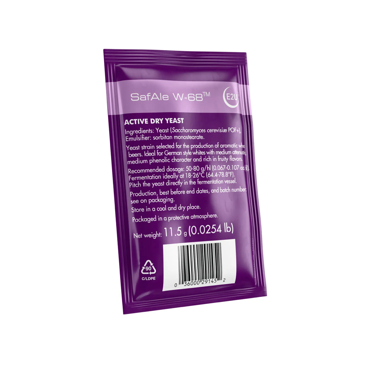 Safale W-68 Weizen Ale Yeast