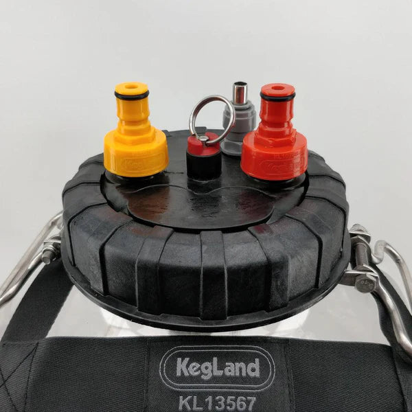 Carbonation Post - Red/Gas