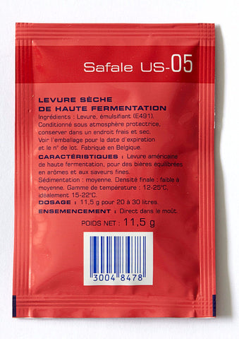 Safale US-05 - American Ale Yeast (Exp Nov 23)