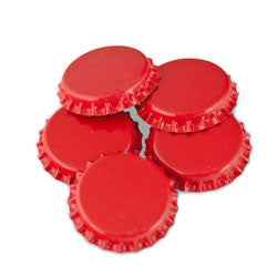 Crown Caps - Red