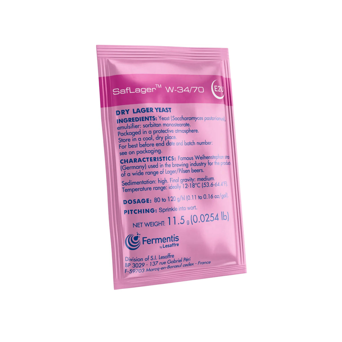Saflager W-34/70  German Lager Yeast