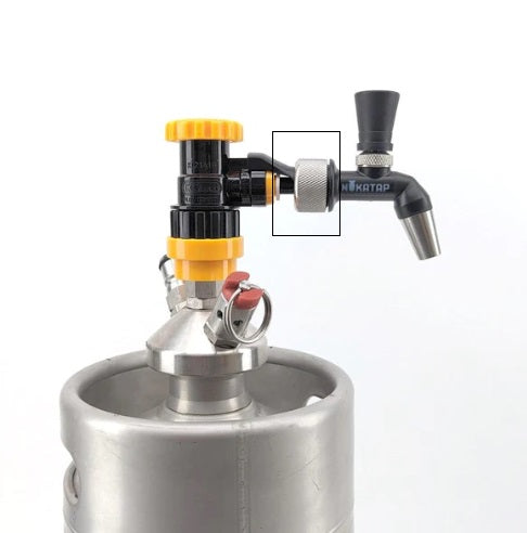 Nukatap Mini 8mm Duotight Adaptor
