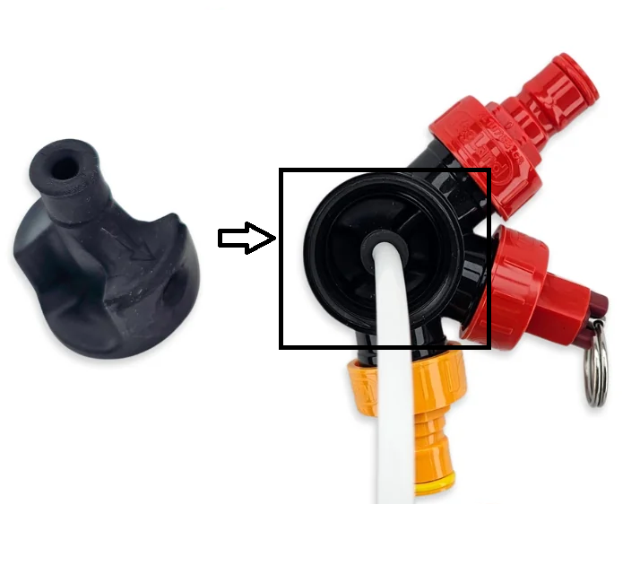 Tapping Head Replacement Dip Tube Joiner (PCO38)