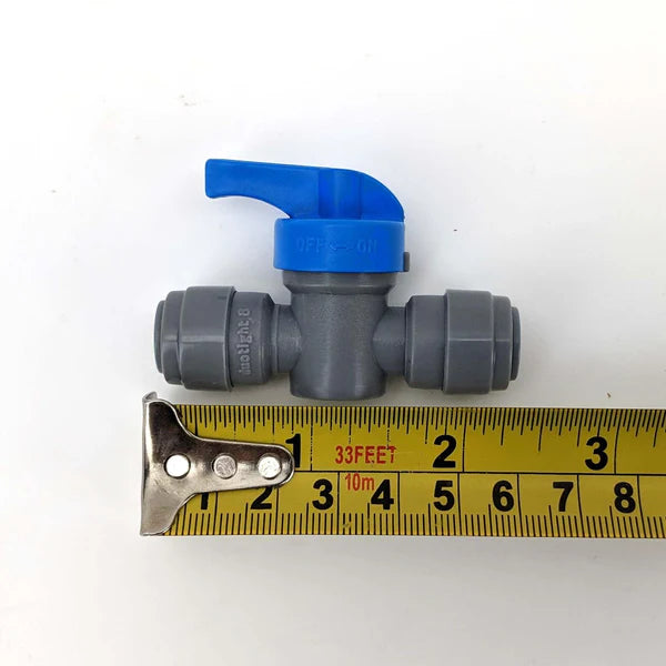 Duotight 8mm Female Ball Valve / Shut off Valve