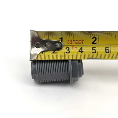 Duotight 8mm female x 8mm female Bulkhead with Locknut
