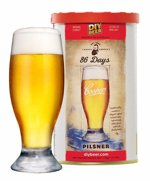 Coopers 86 Days Pilsner (1.7kg) Exp Jan 23