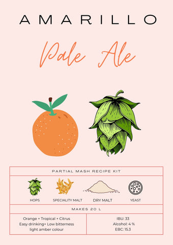 Amarillo Pale Ale - partial mash