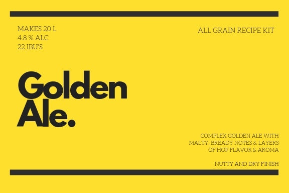 Golden Ale 20L All Grain