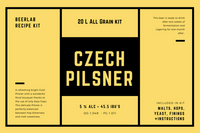 Czech Pilsner - 20L (Recipe Kit)