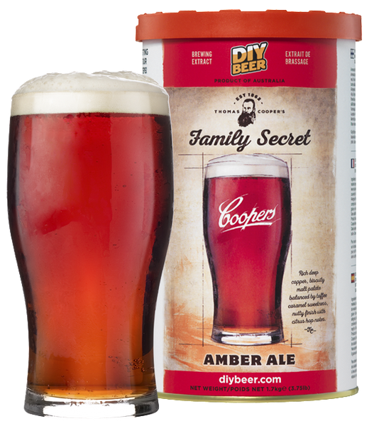 Coopers Family Secret Amber Ale (1.7kg)