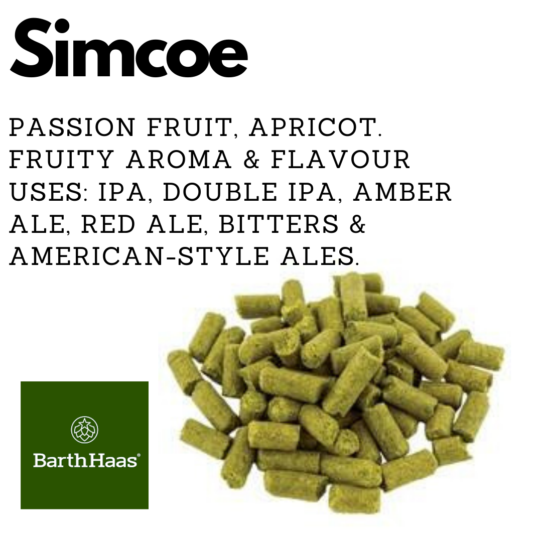 Simcoe Hops USA – BeerLab Home Brew Supplies