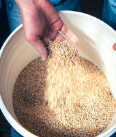 CRUSH Grain (select option based on quantity to be milled)